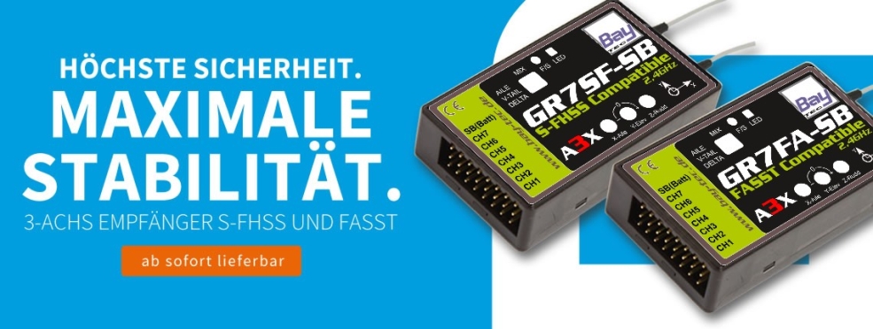Futaba kompatible A3X Empfänger